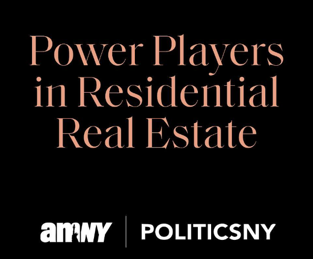 Sarah Berman Recognized as Power Player in Residential Real Estate by PoliticsNY News and amNY